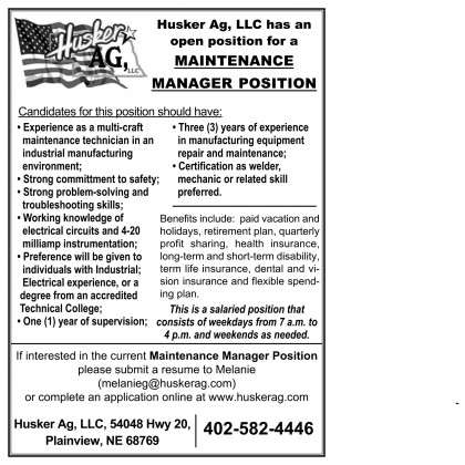 Husker Ag - Maintenance Manager - 102418_Layout 1