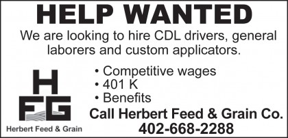 Herbert feed help wanted