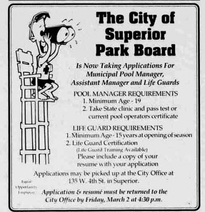 Superior Park board