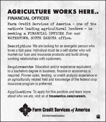 Financial Officer Ad Watertown AB American News 122017