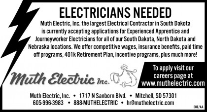 Muth Electric_2x2_Electricians.indd